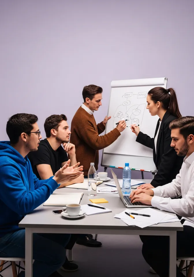 collaboration équipe analyse marché