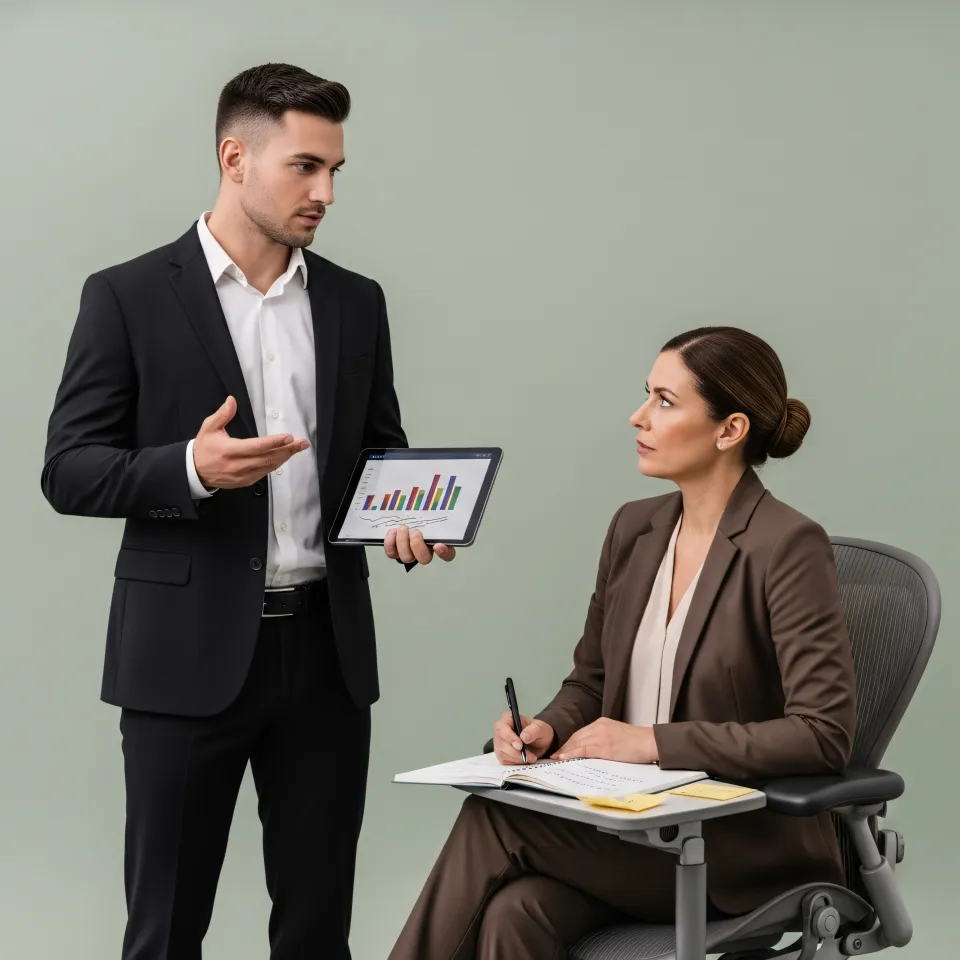 groupe en réunion analyse données